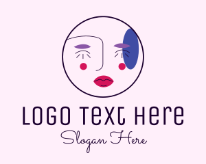 Artist - Makeup Artist Face logo design