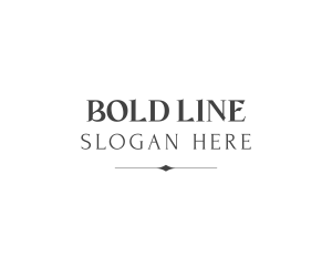 Underline - Simple Feminine Wordmark logo design