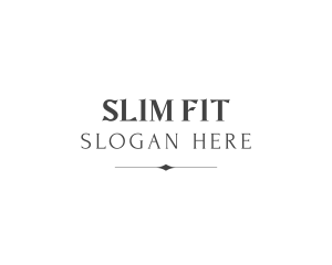 Slim - Simple Feminine Wordmark logo design