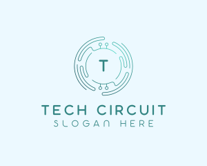 Circuitry Technology Developer logo design