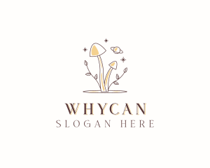 Fungus - Holistic Herbal Mushroom logo design