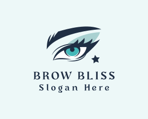 Eyebrow - Eyebrow & Eyelash Salon logo design