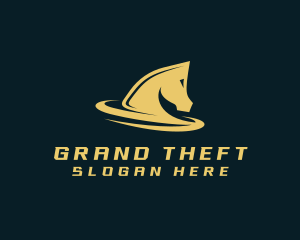 Luxury Stallion Horse Logo