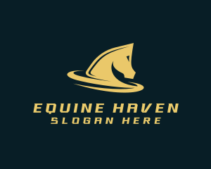 Stable - Luxury Stallion Horse logo design