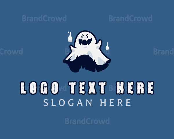 Spooky Ghost Avatar Logo