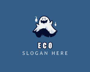 Spooky Ghost Avatar Logo
