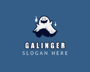 Spooky Ghost Avatar Logo