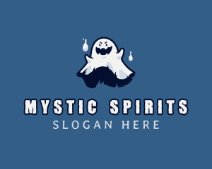 Spooky Ghost Avatar logo design