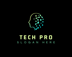 Human Technology Developer logo design