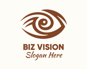 Ethnic Tribal Eye logo design