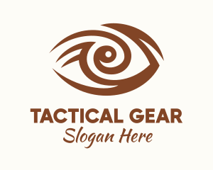 Tactical - Ethnic Tribal Eye logo design