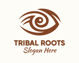 Ethnic Tribal Eye logo design