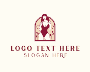 Leaf - Swimsuit Bikini Boutique logo design