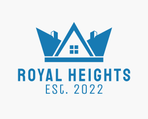 Royal Crown House Real Estate  logo design