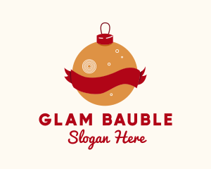 Bauble - Christmas Ball Ornament logo design