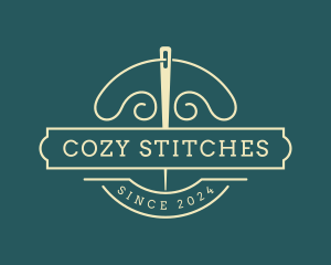 Tailor Needle Sewing logo design