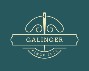 Safety Pin - Tailor Needle Sewing logo design