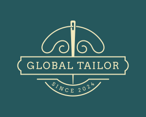 Tailor Needle Sewing logo design