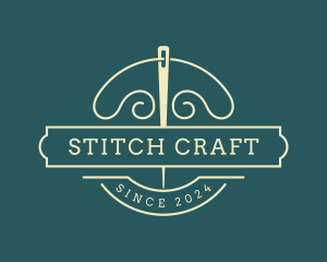 Sew - Tailor Needle Sewing logo design