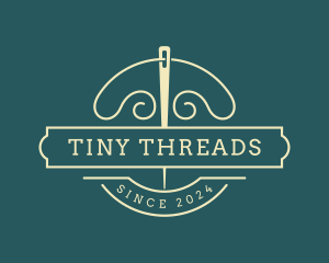 Tailor Needle Sewing logo design