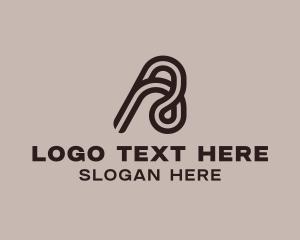 Business - Knot Business Letter A logo design