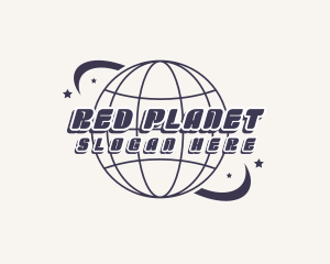 Millennial Globe Orbit logo design