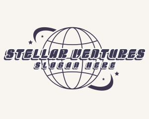 Millennial Globe Orbit logo design