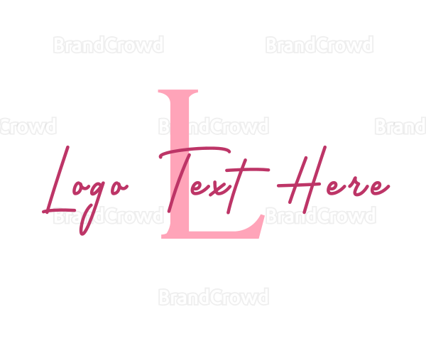 Feminine Fashion Brand Logo