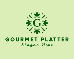 Natural Leaf Gourmet logo design