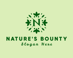 Natural Leaf Gourmet logo design