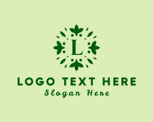 Herbs - Natural Leaf Gourmet logo design