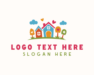 Childcare - Preschool Kindergarten Daycare logo design