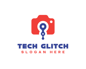 Circuit Tech Camera logo design