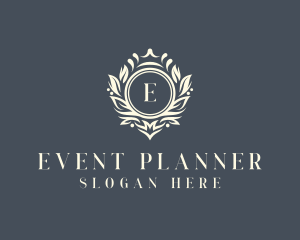 Wedding Planner Royal Shield logo design