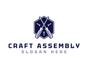 Assembly - Screwdriver Hardware Tool Carpentry logo design