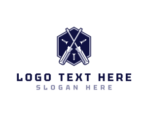 Hexagon - Screwdriver Hardware Tool Carpentry logo design