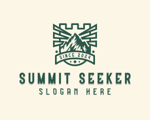 Mountain Summit Trekking logo design