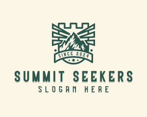 Mountain Summit Trekking logo design