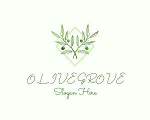 Olive - Olive Branch Restaurant logo design