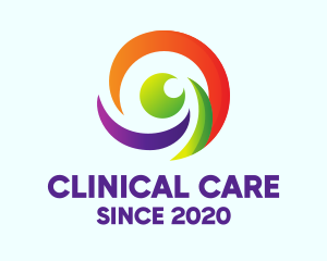 Colorful Eye Clinic logo design