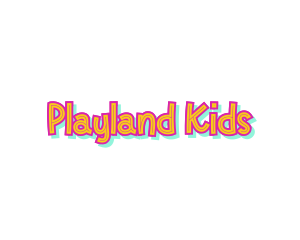 Playful Kiddie Wordmark  logo design