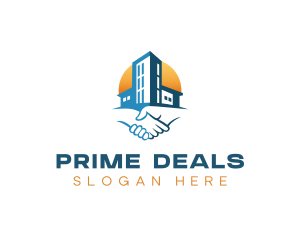 Building Real Estate Deal logo design