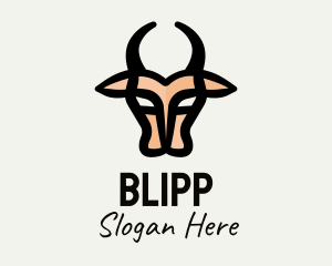 Zodiac - Wild Buffalo Horns logo design