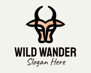 Wild Buffalo Horns logo design