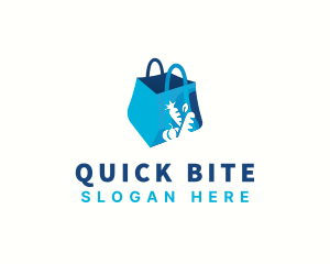 Takeout - Shopping Food Supermarket logo design