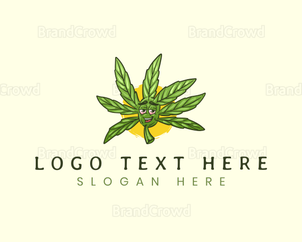 Cannabis Marijuana Leaf Logo