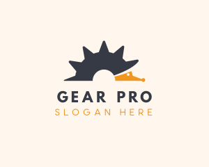 Gear - Mechanical Gear Snail logo design