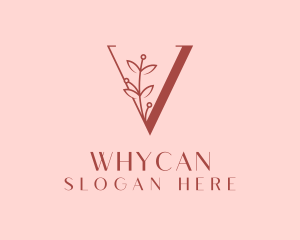 Makeup - Makeup Salon Letter V logo design