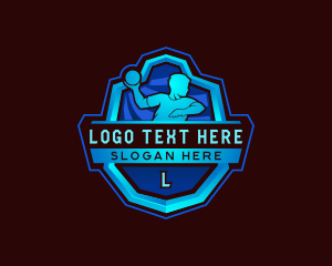 Dynamic - Handball Varsity Team logo design