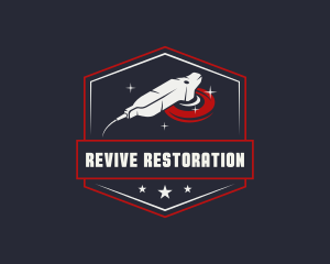 Restoration - Detailing Polisher Restoration logo design